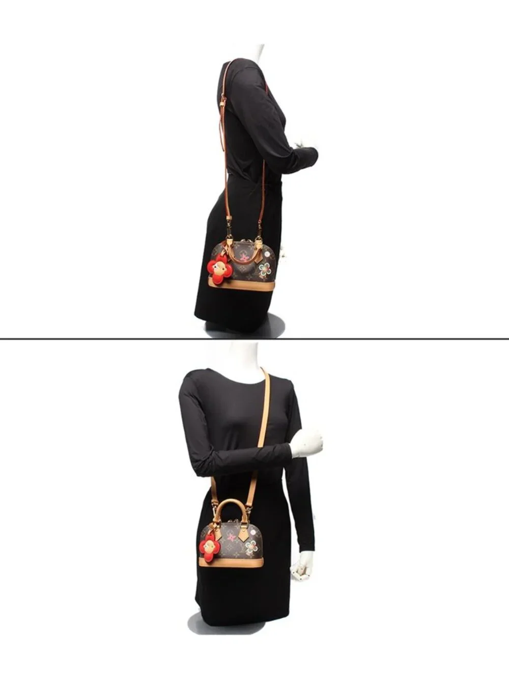 Louis Vuitton 2-Way Shoulder Bag Crossbody Nano Alma Candy Factory Monogram